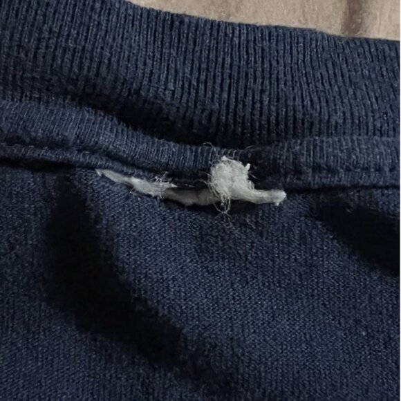 Vtg Nascar Shirt Mens Large Black Cut Tag Blue Pill Mark Martin 90s Y2K All Over - Picture 4 of 6